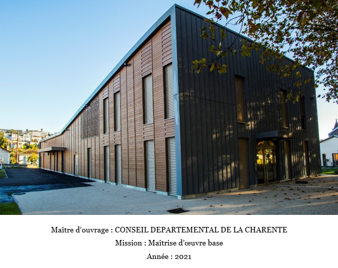 Restructuration du Centre Départermental Leclerc Chauvin à Angoulême (16)