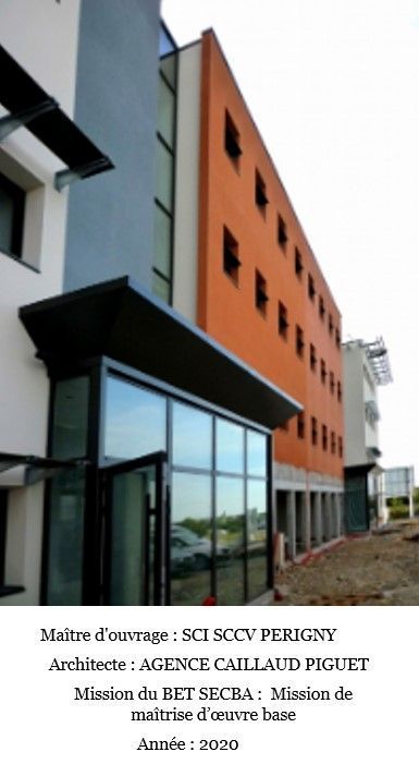 Construction d'un bâtiment tertiaire "Les 4 Chevaliers" Bât B à Périgny (17)
