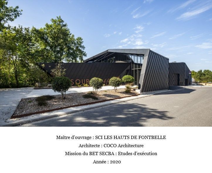 Construction d'un restaurant "Les Sources de Fontbelle" à Angoulême (16)