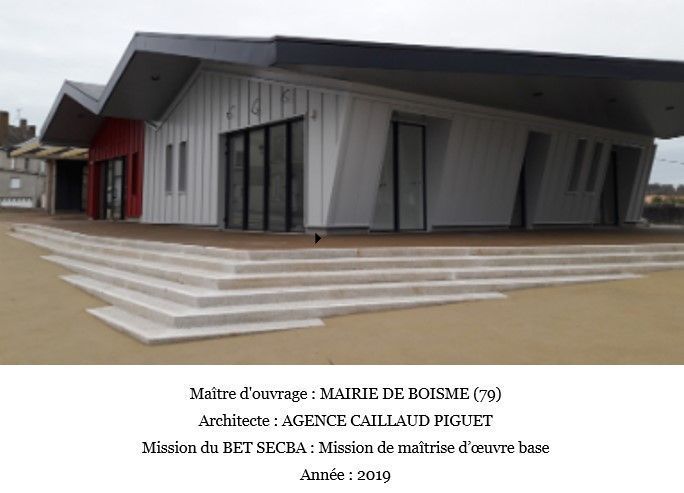 Création d'un village commercial à Boisme (79)