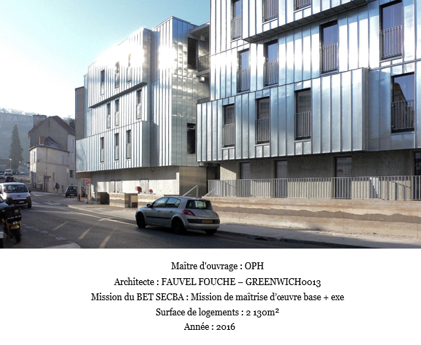 Construction de 30 logements, Rue de Saintes à Angoulême (16)