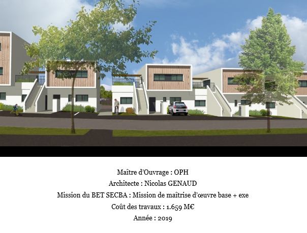 Construction de 30 logements Rue Saint-Vincent de Paul à Angoulême (16)