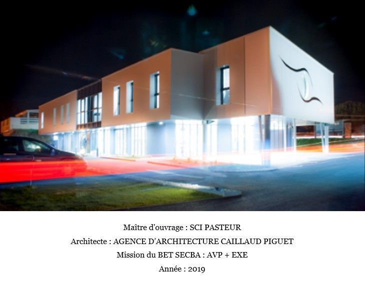 Construction d'un cabinet d'ophtalmologie à Royan (17)