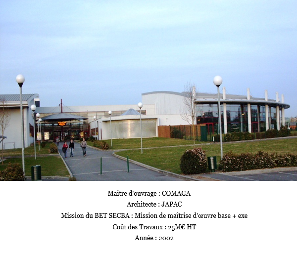 Construction d'un complexe nautique et patinoire