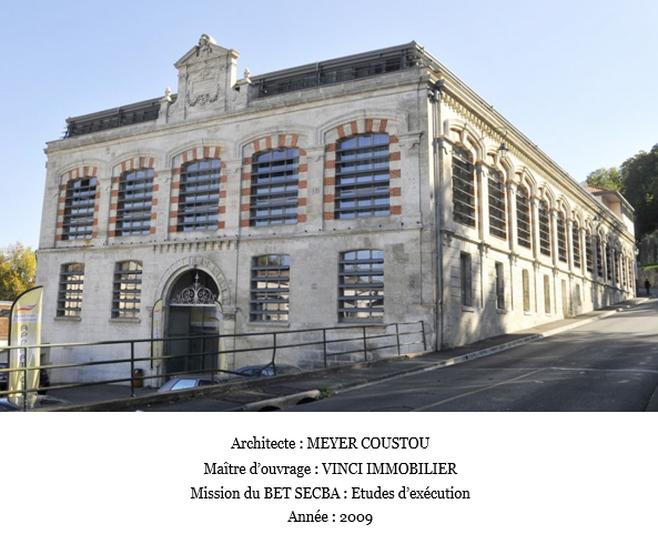 Construction d'une résidence services Place Dunois (dans une ancienne abbaye) à Angoulême (16)