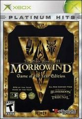 Elder Scrolls III Morrowind Platinum [Game of the Year] | Microsoft | Xbox