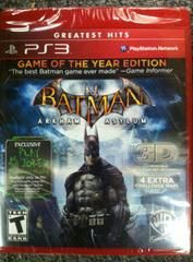 Batman: Arkham Asylum [Game of the Year Greatest Hits] | Sony | Playstation 3