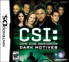 CSI Dark Motives | Nintendo | Nintendo DS