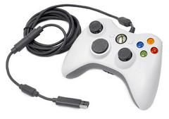 White Xbox 360 Wired Controller | Microsoft | Xbox 360