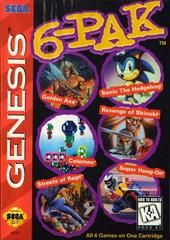 6-Pak [Cardboard Box] | Sega | Sega Genesis