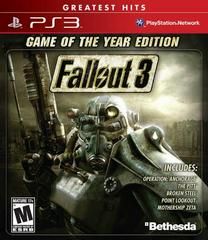 Fallout 3 [Game of the Year Greatest Hits] | Sony | Playstation 3
