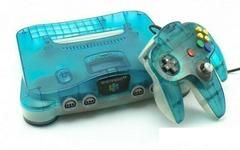 Clear White &amp; Blue Nintendo 64 System | Nintendo | JP Nintendo 64