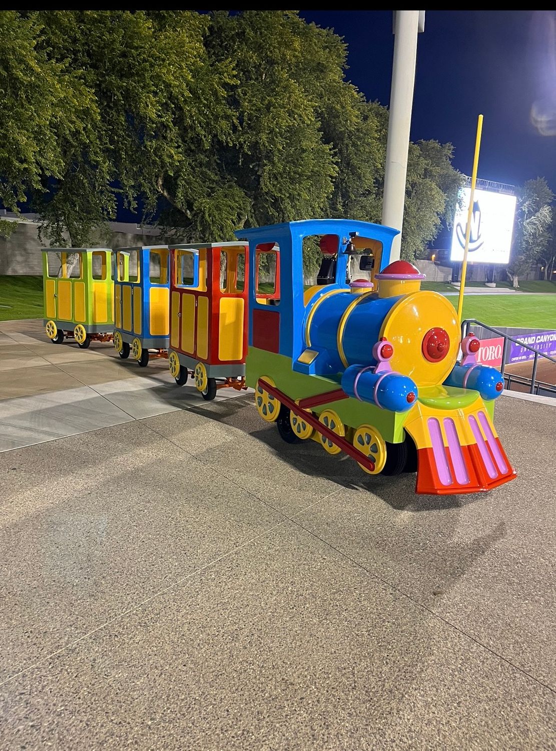 Third hour train rental