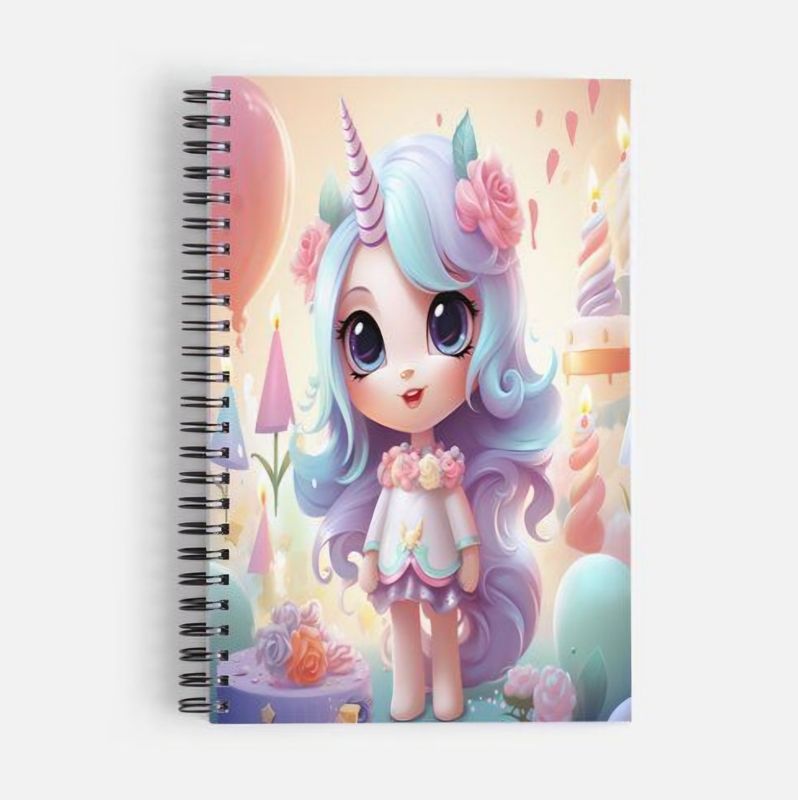 Notebook - Unicorn Girl