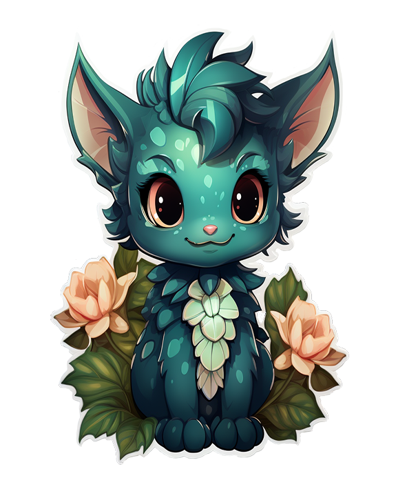 Jasmine dragon sticker