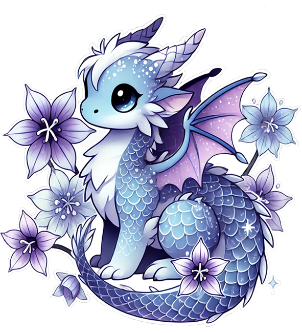 Chionodoxa Dragon Sticker