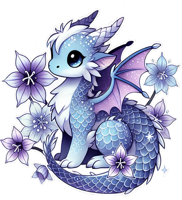 Chionodoxa Dragon Sticker