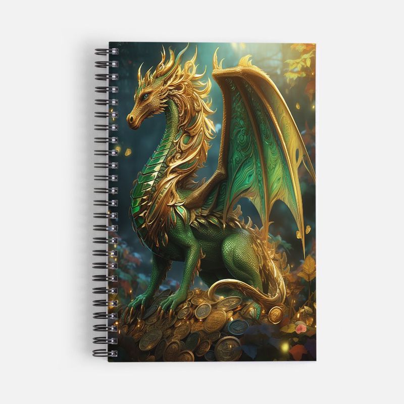 Paddy the St. Patrick Dragon Notebook