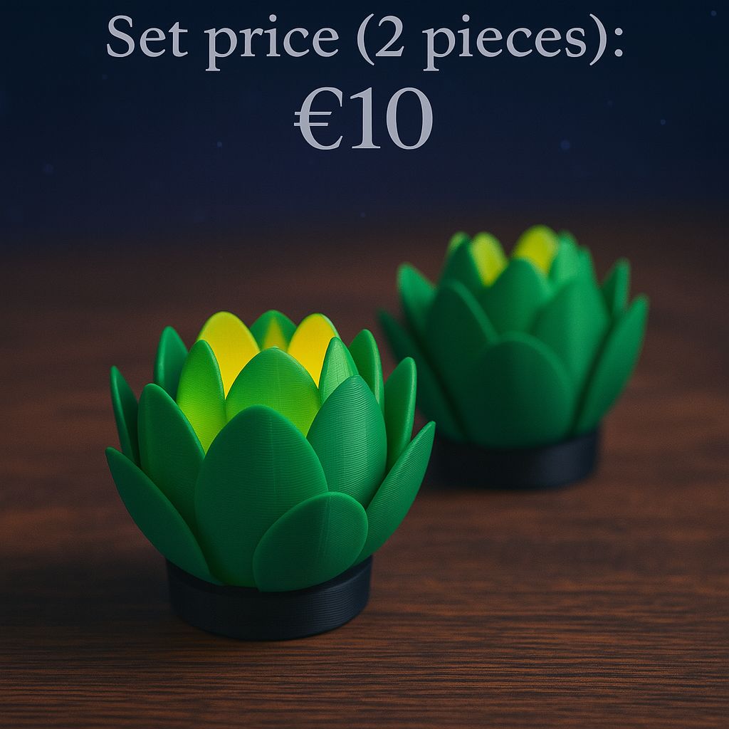Lotus tealights