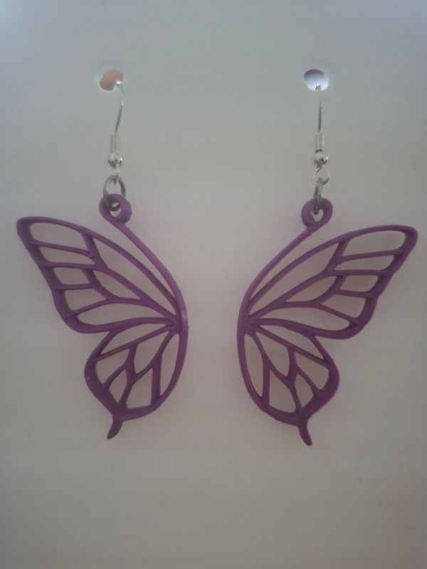 Fairy Wing Earrings – Aurora Edition  