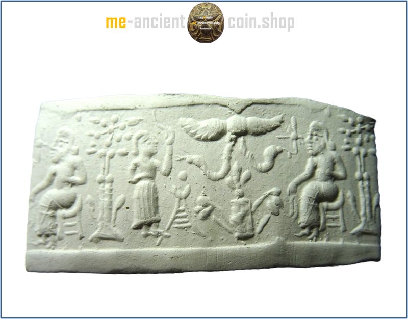 Mesopotamia massive ancient stone seal (2100-1900 BC), with separate certificate!