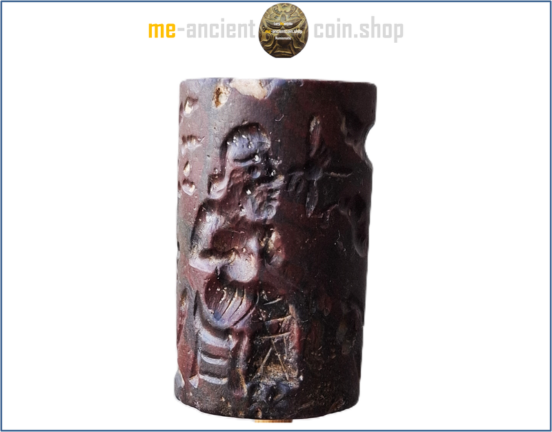 Mesopotamia massive ancient stone seal (2100-1900 BC), with separate certificate!