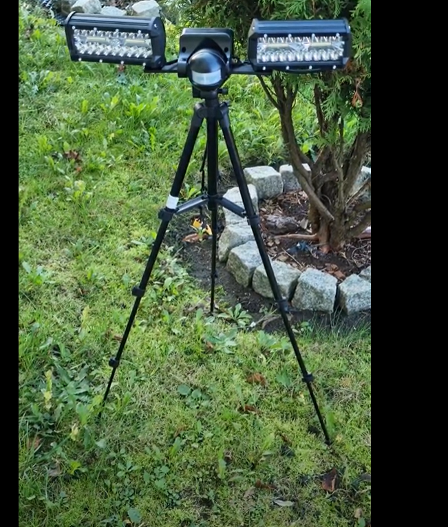 Lampa doświetlająca łowisko
