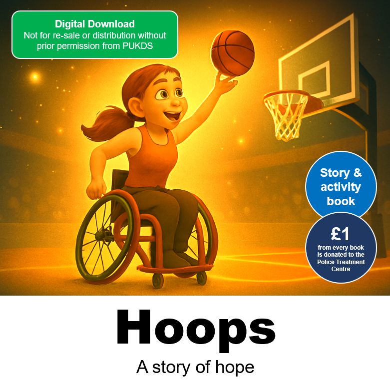 Children's Book - Hoops - A Story of Hope - Digital Download