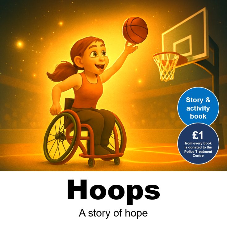 Children's Book - Hoops - A Story of Hope - Paperback Pre-Order