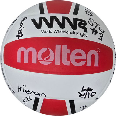 WWR GB Paralympic Team Signed Ball Raffle Ticket