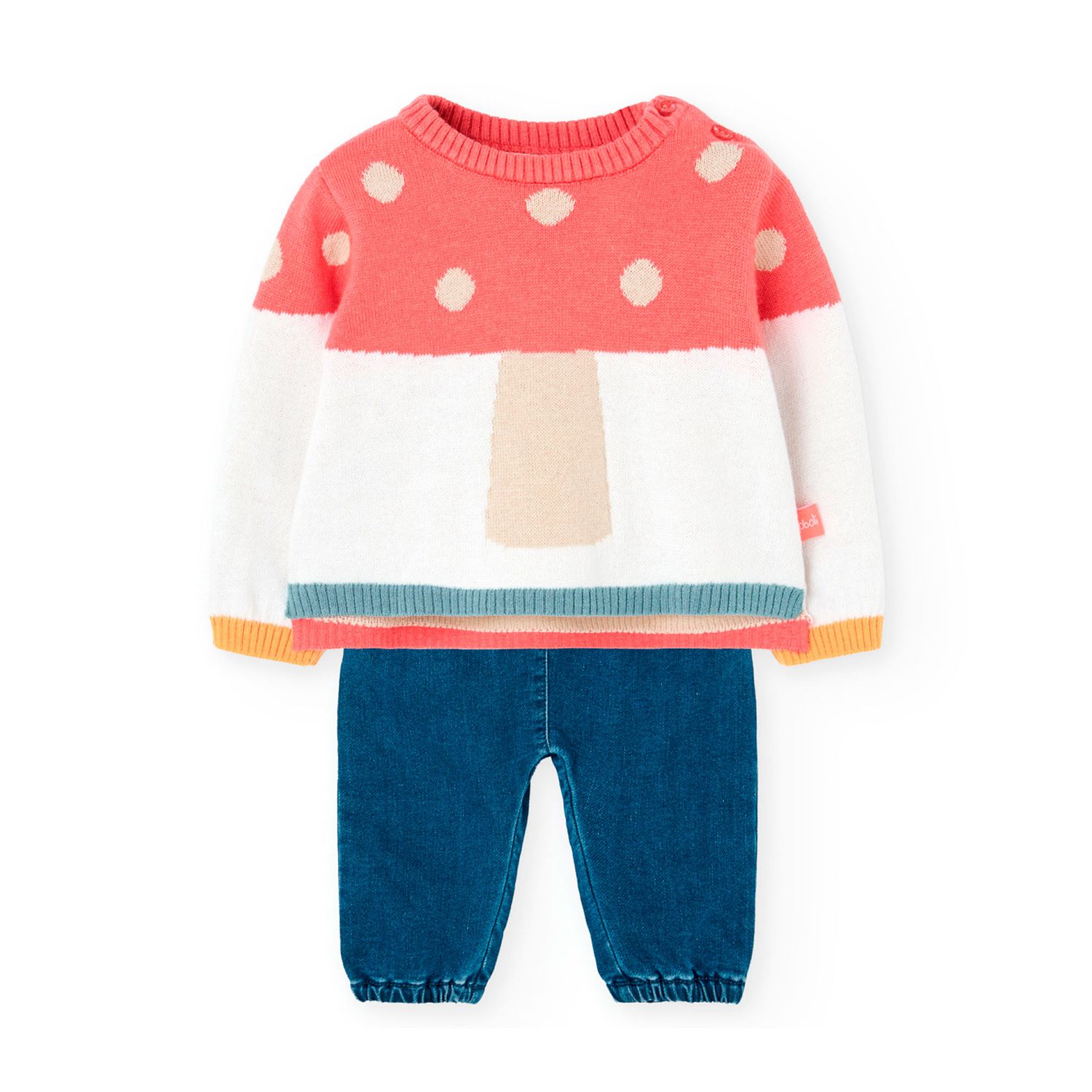 Trui paddestoel met broekje