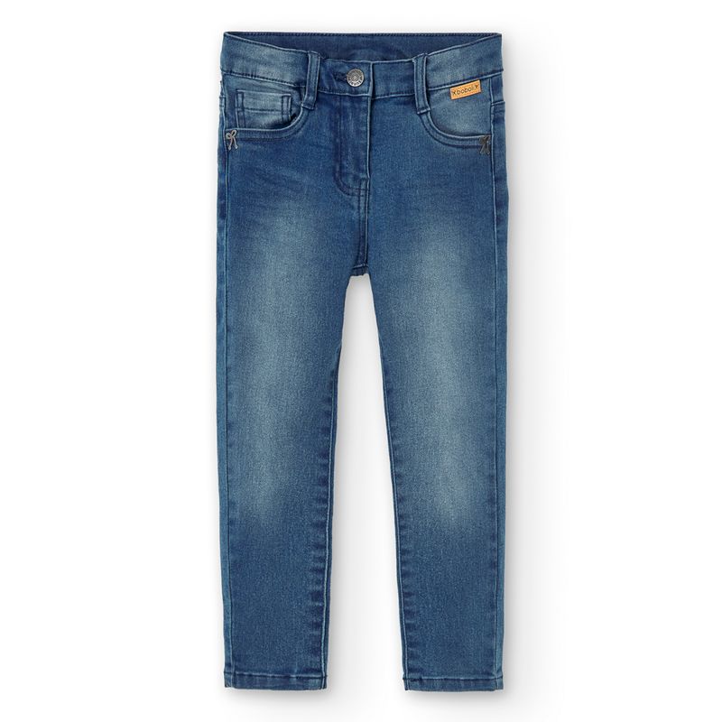 Blauwe jeansbroek
