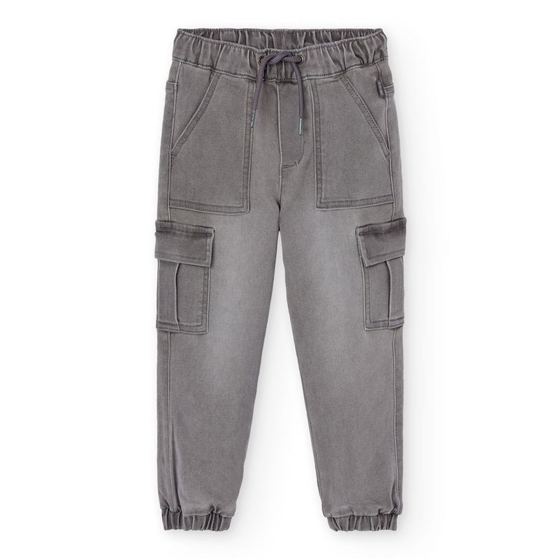Grijze cargobroek