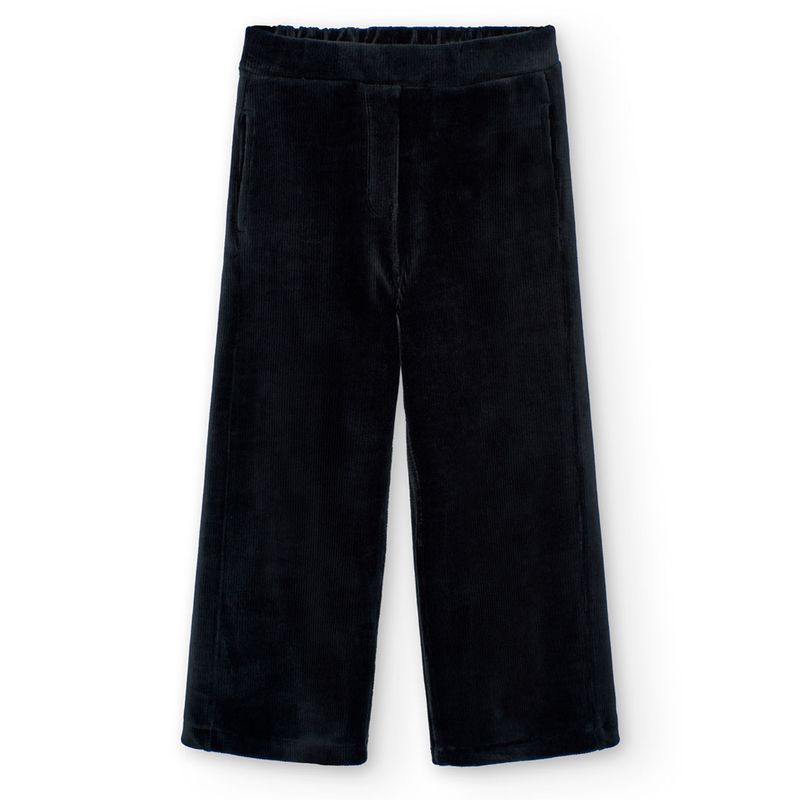 Zwarte velours broek