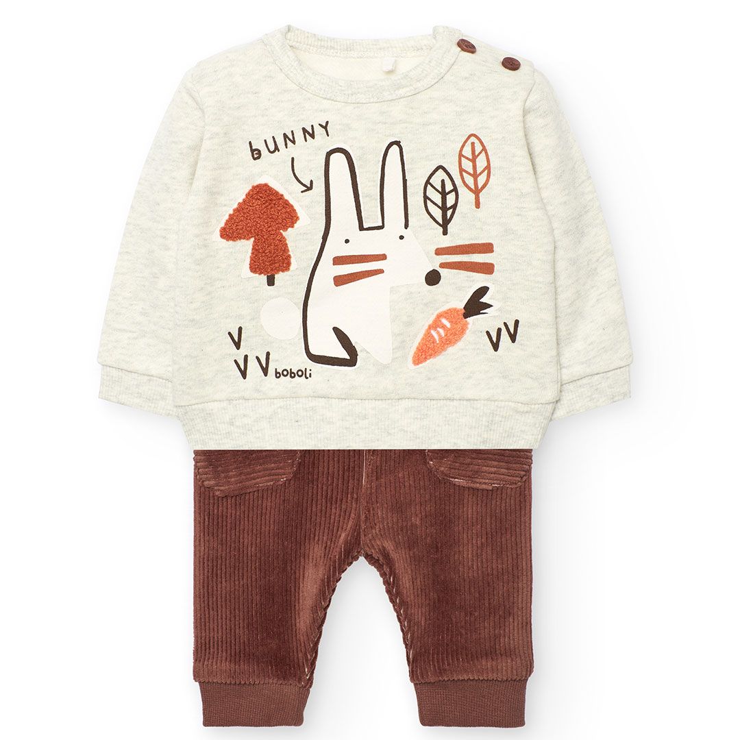 Setje konijn t-shirt met broekje