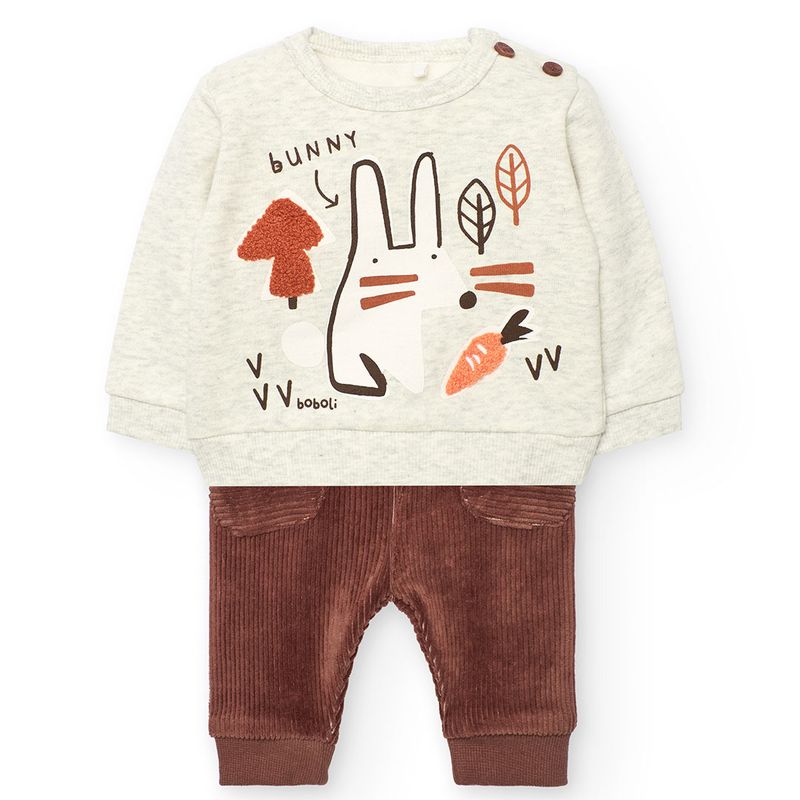 Setje konijn t-shirt met broekje