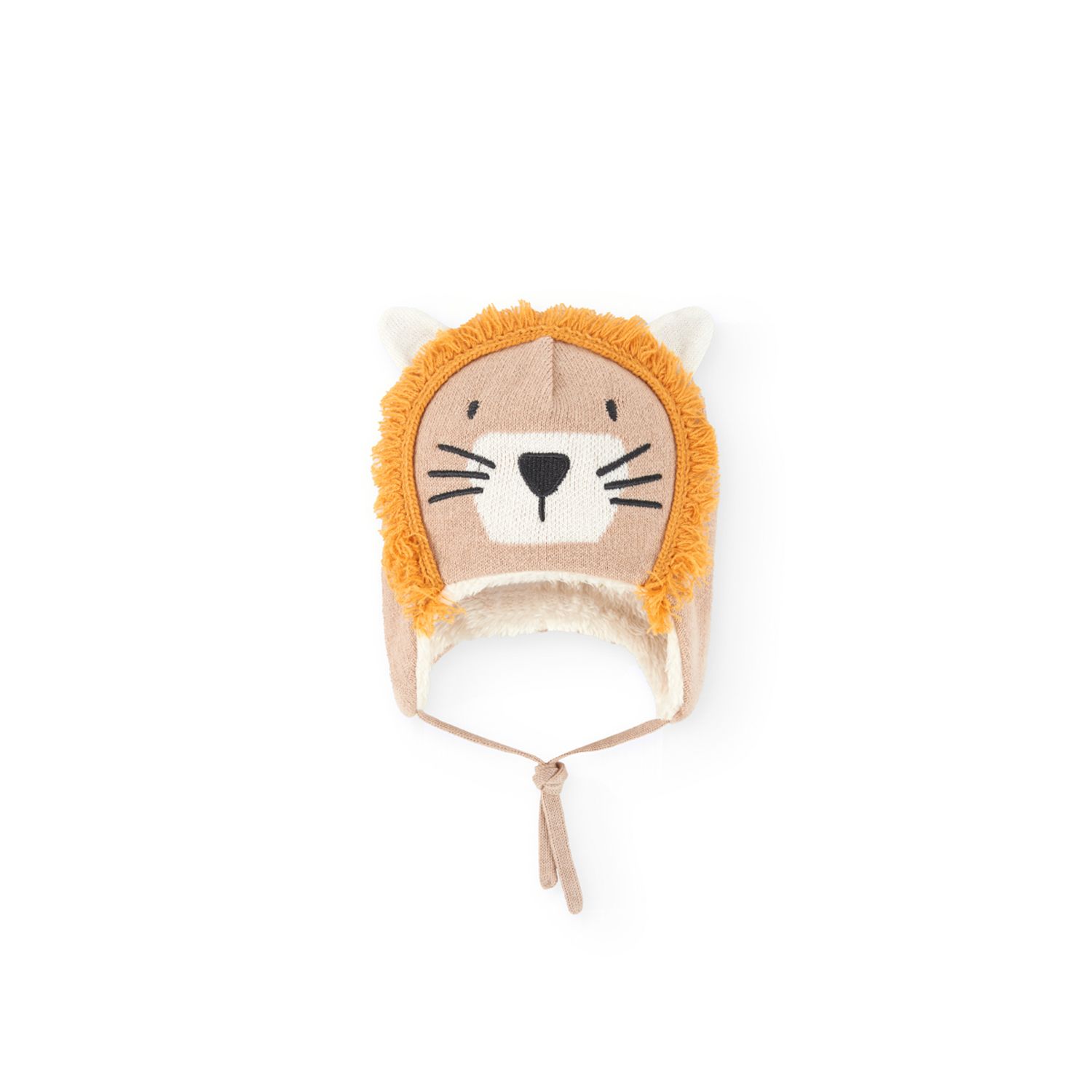 Setje leeuw muts sjaal handschoenen