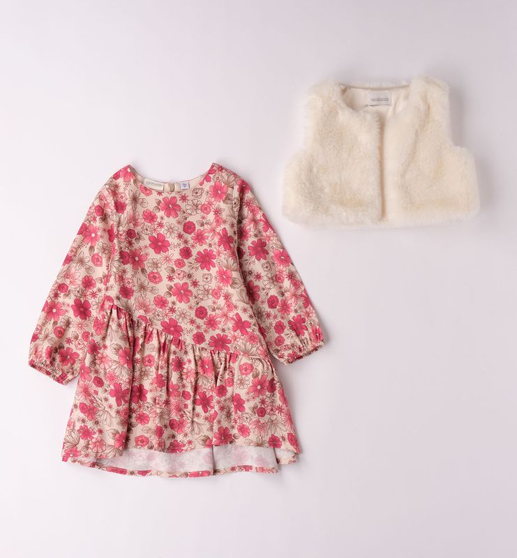 kleedje met wit vestje