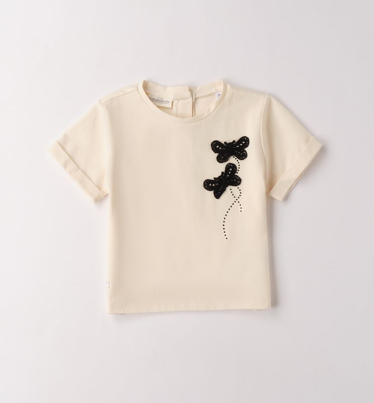 t-shirt zwarte vlinders