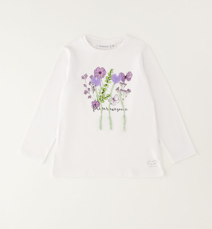 t-shirt bloemen