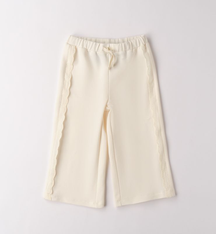 beige broek met kant