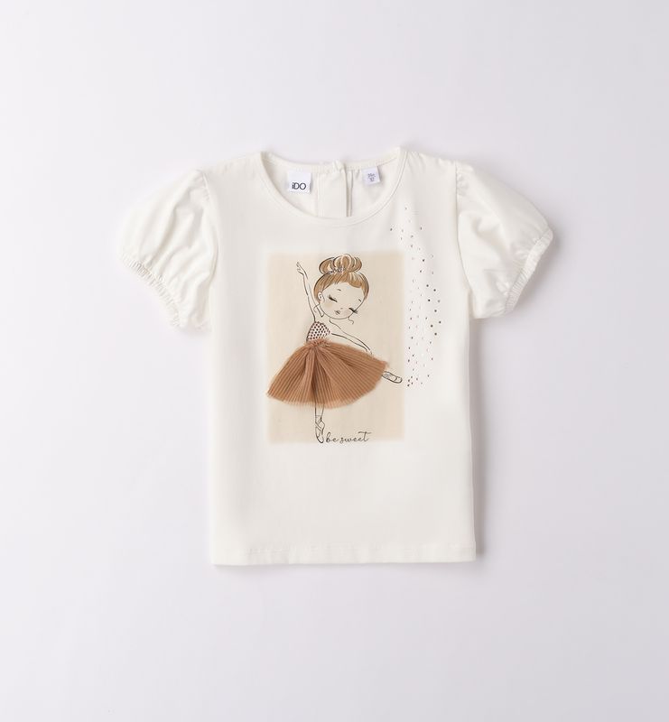 t-shirt met ballerina