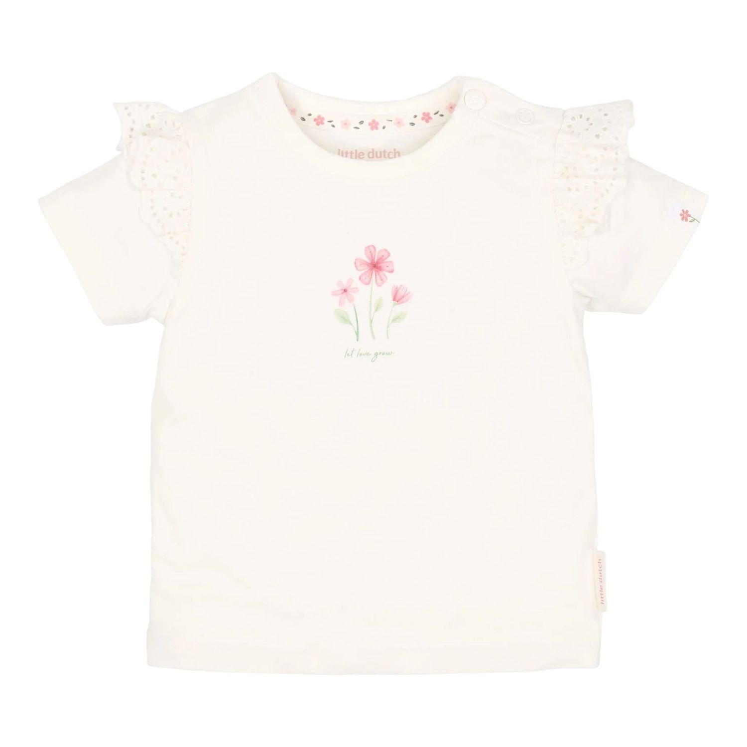 shirt korte mouw wit