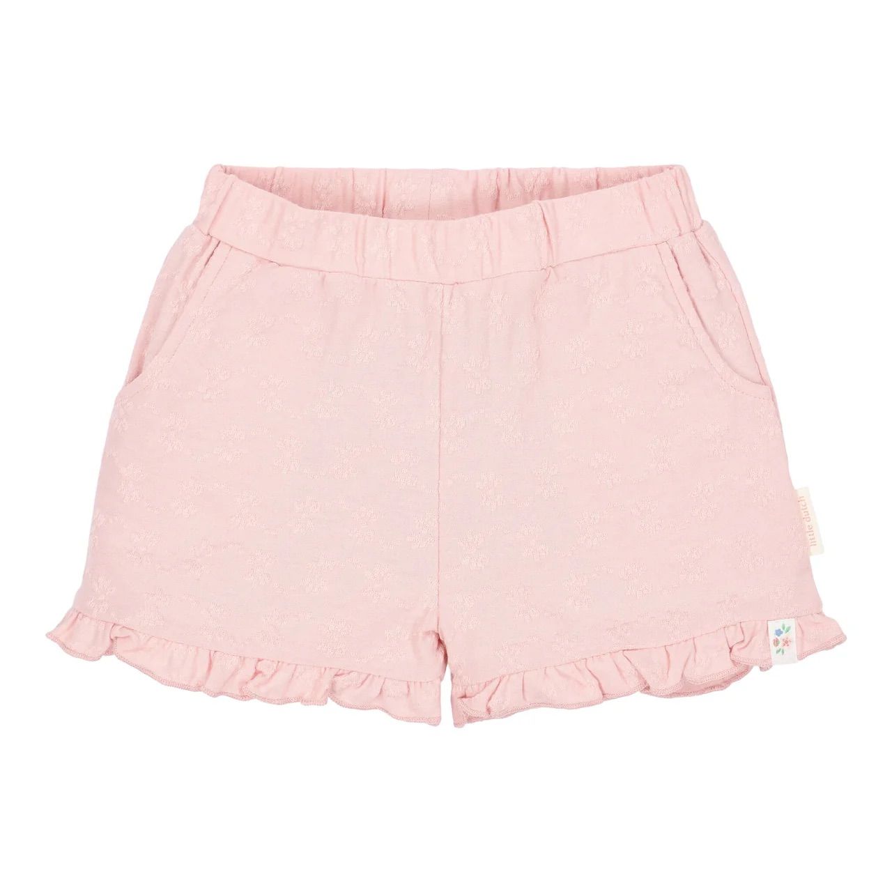 korte broek licht roze