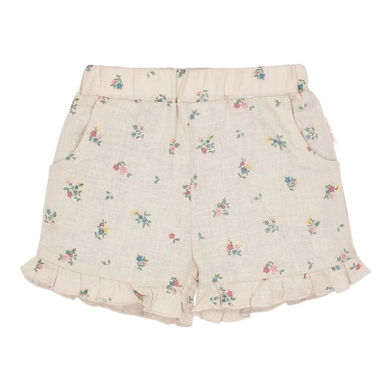 korte broek bloemen