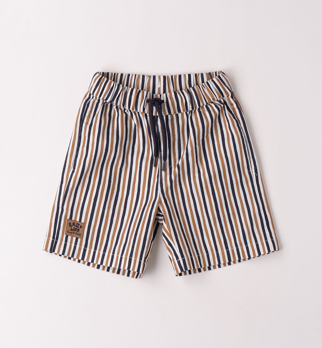 gestreepte short