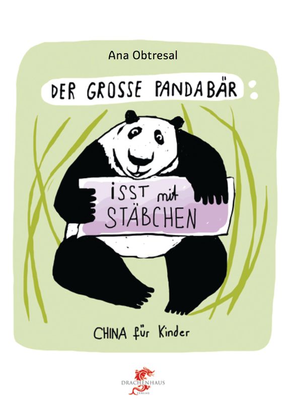 Der große Panda / Der große Panda isst mit Stäbchen Der große Panda / Der große Panda isst mit Stäbchen