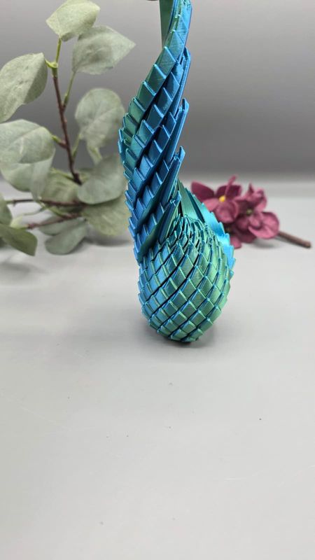 Fidget - Ei, Grün/Blau