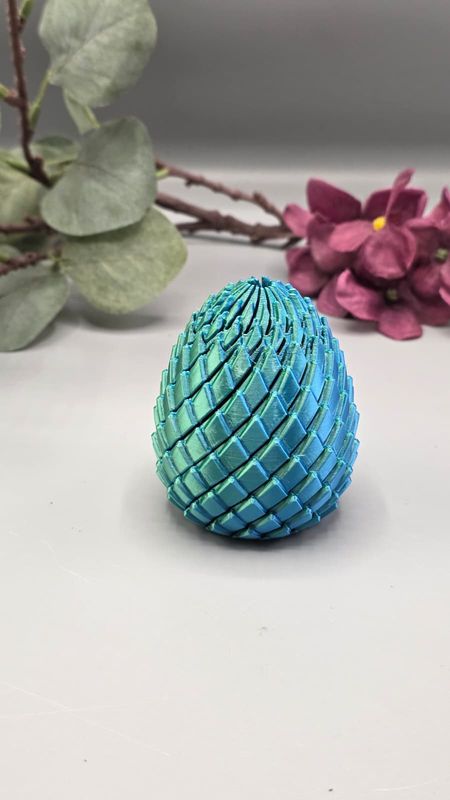 Fidget - Ei, Grün/Blau