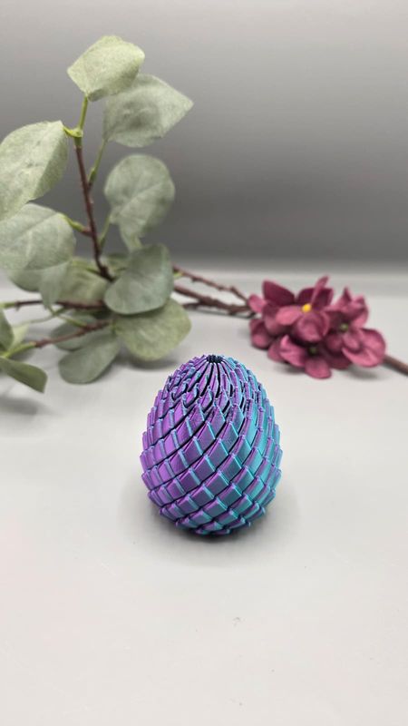 Fidget - Ei, lila/türkis